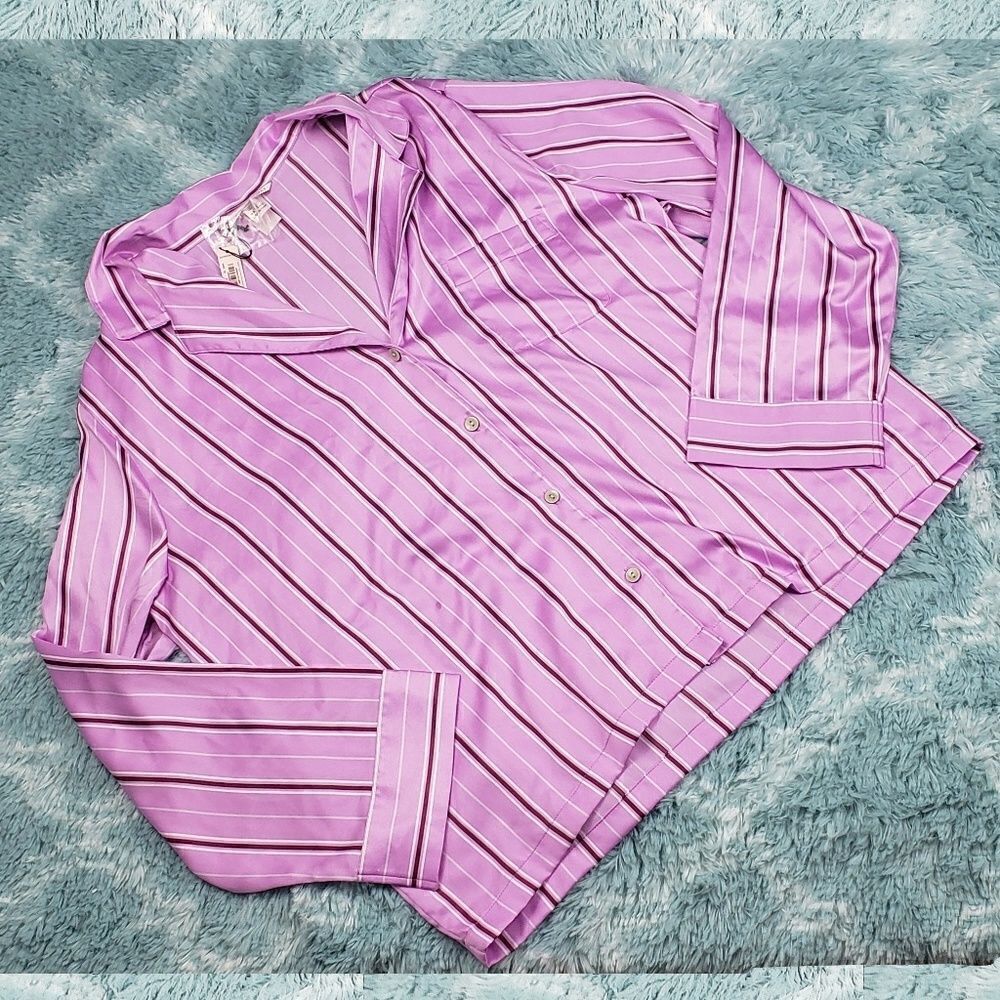 Victoria's Secret After Hours Satin Pajama Jacket